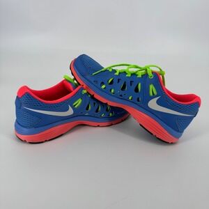 Nike Dual Fusion‎ TR 2 Women's Shoes Blue Volt Pink 599564-400 Size 8.5